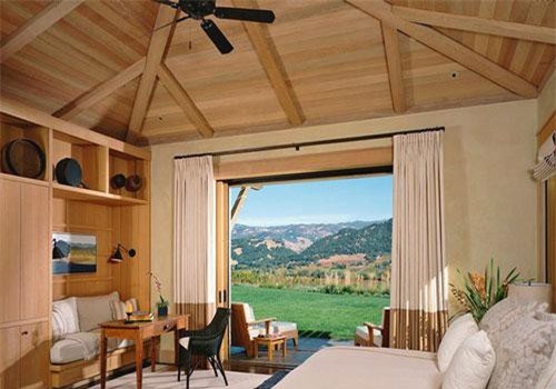 Với loại trần nhà này, phòng ngủ của bạn sẽ mát mẻ khi vào hè và ấm cúng vào mùa đông