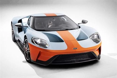 3. Ford GT 2019 (vận tốc tối đa: 348 km/h).