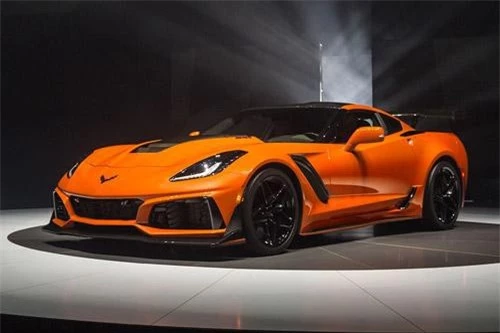 4. Chevrolet Corvette ZR1 2019 (vận tốc tối đa: 341 km/h).