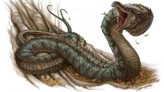 Basilisk: Con quái vật giết người chỉ bằng một ánh nhìn - Ảnh 2.