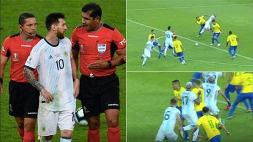 Bị Messi cáo buộc thiên vị Brazil, trọng tài nói gì?