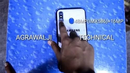 Video mới về Samsung Galaxy M60 đã được tiết lộ