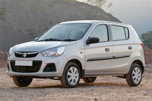 Maruti Suzuki Alto (doanh số: 18.733 chiếc).