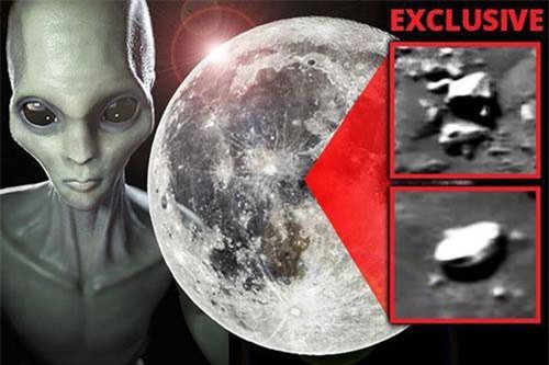 Phát hiện máy bay chiến đấu của người ngoài hành tinh trên Mặt Trăng?