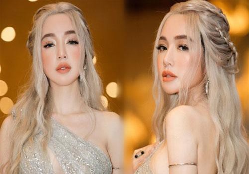 Chơi trội như Elly Trần, nhuộm tóc trắng làm "Mẹ Rồng" khiến ai cũng choáng