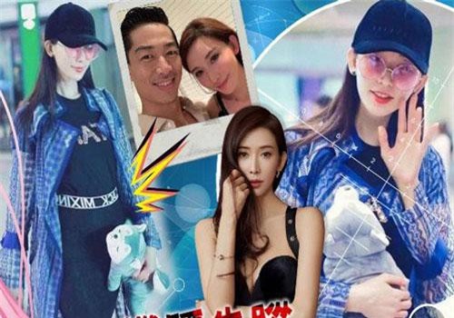 Lâm Chí Linh lộ bụng lớn vượt mặt, cùng chồng trẻ cưới chạy bầu?