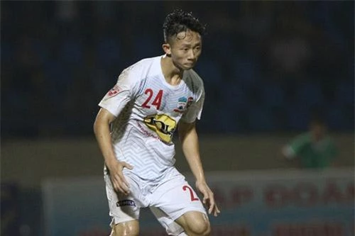 Tiền vệ Châu Ngọc Quang của câu lạc bộ bóng đá Hoàng Anh Gia Lai.