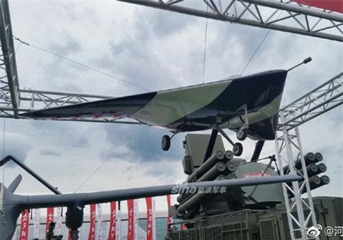 Cận cảnh UAV tàng hình Nga lần đầu mang đến Army-2019