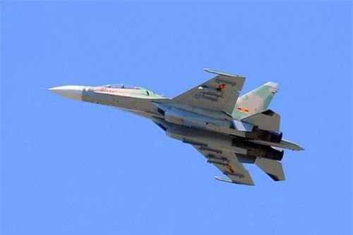 Máy bay chiến đấu đa năng Su-30MK2. Ảnh: Quân đội nhân dân.