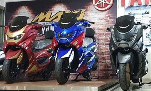 Yamaha NMAX 155 có thêm phiên bản Avengers giá rẻ, khiến các fan trầm trồ