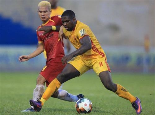 Ngoại binh lập cú đúp giúp CLB Thanh Hoá thắng SL Nghệ An