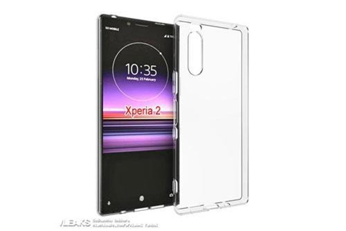 Sony Xperia 2 lộ thiết kế tuyệt đẹp, qua hình ảnh ốp lưng