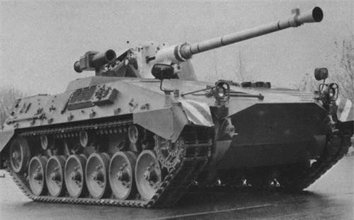 Xe bọc thép hỗ trợ hỏa lực Begleitpanzer 57 AIFSV. Ảnh: Urban Ghost Media.