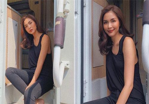 Ăn mặc xuề xòa, Tăng Thanh Hà vẫn được khen thần thái không ai đọ được