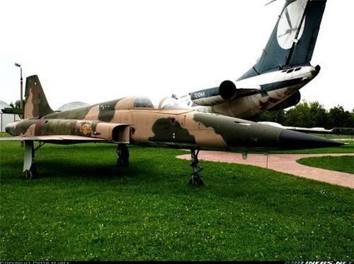 Tiêm kích F-5E Việt Nam tại Bảo tàng hàng không Krakov, Ba Lan. Ảnh: Airlines.net.