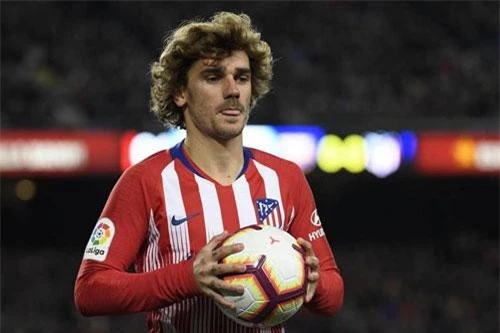 3. Antoine Griezmann (Atletico Madrid, 670.000 bảng/tuần).