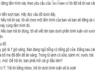 Câu đố gây sốt mạng xã hội: Bạn phải mở cái gì đầu tiên?