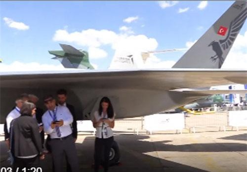 Clip: Thổ Nhĩ Kỳ ra mắt tiêm kích nội địa thay thế tiêm kích F-35