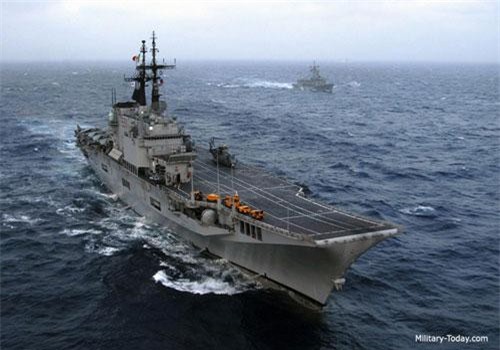 Khám phá sức mạnh hàng không mẫu hạm nhỏ nhất châu Âu