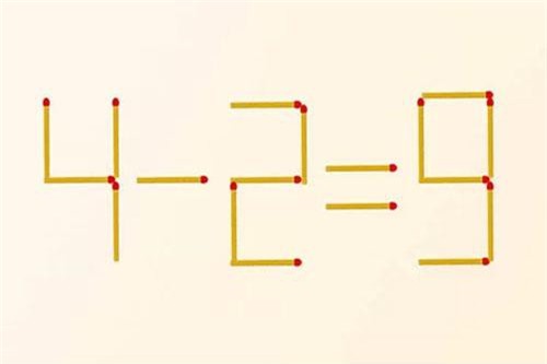 Bài toán di chuyển que diêm thú vị đánh giá IQ của bạn