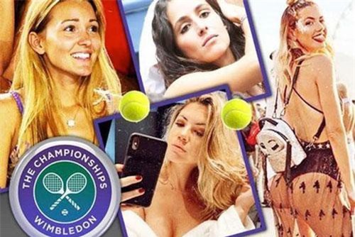 Ngắm những bóng hồng xinh đẹp, quyến rũ tại giải Wimbledon