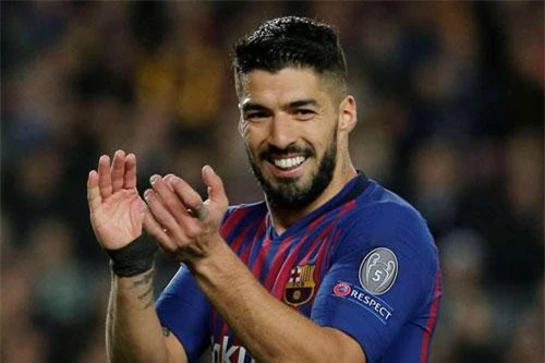 Tiền đạo: Luis Suarez.