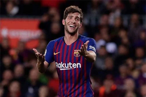 Hậu vệ phải: Sergi Roberto.