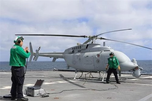 MQ-8C có khả năng bay liên tiếp trong vòng 12h đồng hồ