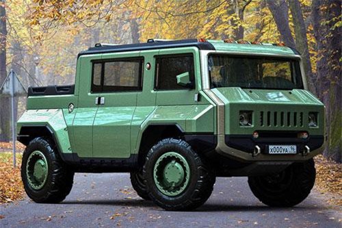 Xe H-UAZ off-road của Nga đẹp và hầm hố hơn cả Hummer