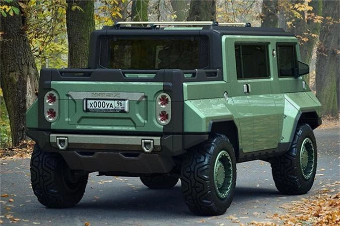 Xe H-UAZ off-road cua Nga dep va ham ho hon ca Hummer-Hinh-2