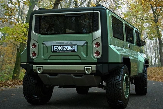 Xe H-UAZ off-road cua Nga dep va ham ho hon ca Hummer-Hinh-4