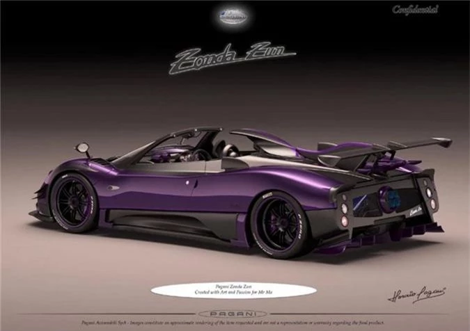 zonda zun - mau xe doc dao cua pagani hinh 4