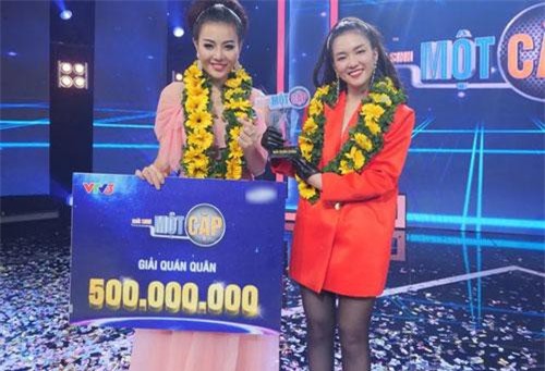 Thanh Hương đăng quang “Trời sinh một cặp” nhận giải thưởng nửa tỷ đồng