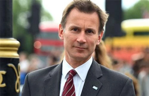 Ngoại trưởng Anh Jeremy Hunt (Ảnh: Telegraph)