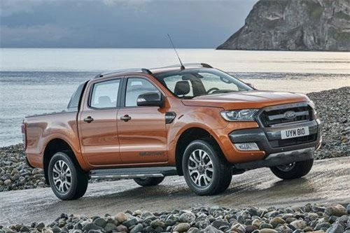 10. Ford Ranger (doanh số: 5.498 chiếc).