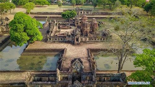 Vẻ đẹp đền Muang Tam ở tỉnh Buriram của Thái Lan