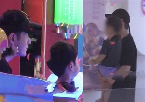Lộ ảnh hiếm dấy lên nghi ngờ rạn nứt: Huỳnh Hiểu Minh đưa con trai đi chơi, Angela Baby "mất hút"