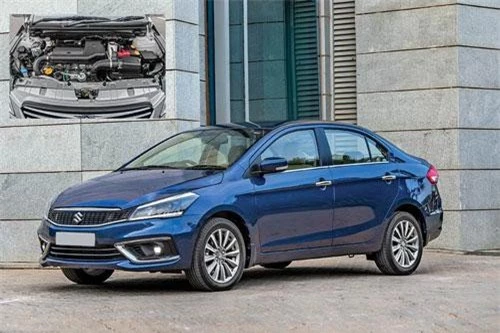 7. Suzuki Ciaz (doanh số: 341 chiếc).