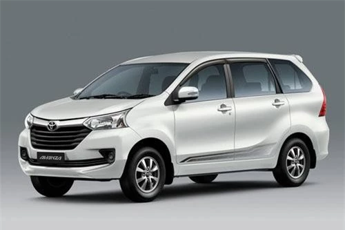 8. Toyota Avanza (doanh số: 376 chiếc).