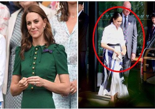Thực hư chuyện Meghan Markle tự ý bỏ về, để mặc chị dâu Kate một mình khi cả hai cùng xem trận đấu quần vợt đang gây xôn xao dư luận