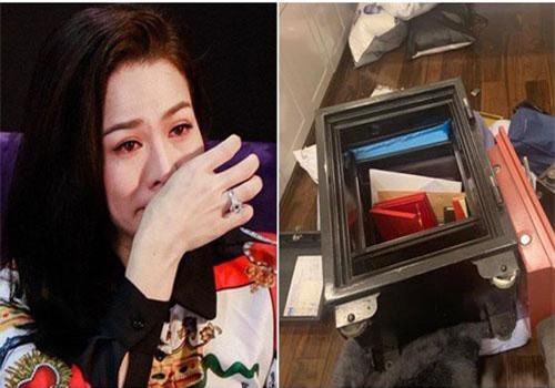 Gia đình Nhật Kim Anh bị trộm đột nhập mở tung két sắt, số tài sản bị mất khiến nhiều người choáng váng