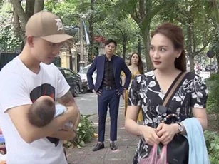 Clip: Hậu trường cảnh Dũng tình cảm bế con cho Thư khiến Vũ điên tiết