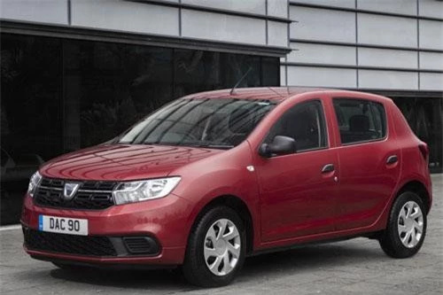 7. Dacia Sandero.