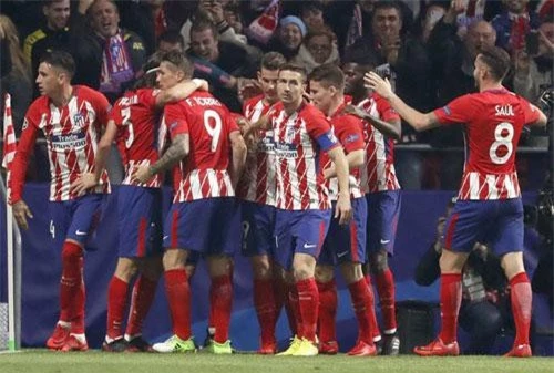 8. Atletico Madrid.