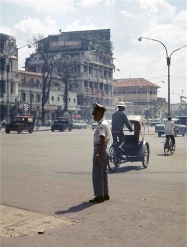 Anh khong dung hang ve giao thong Sai Gon nam 1968-Hinh-6