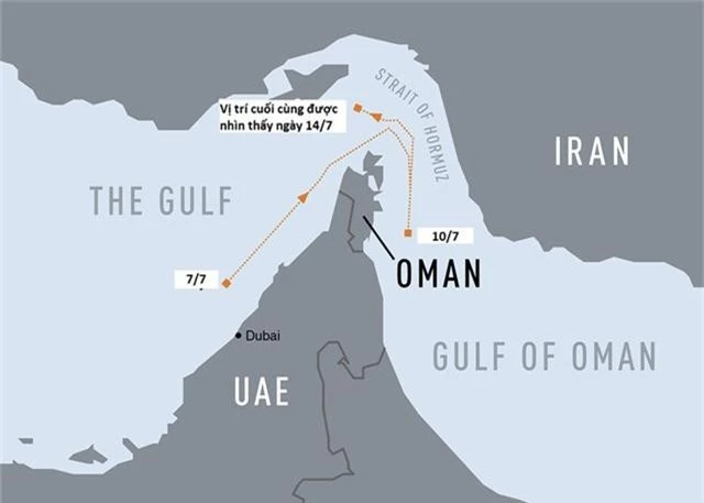 Iran bị nghi bắt tàu chở dầu “mất tích” tại eo biển Hormuz - 2