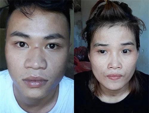 Trần Song Anh và Phan Thị Nga - hai bị can trong vụ cướp sòng bài , dùng hung khí gây thương tích cho nhiều người ở Đà Nẵng