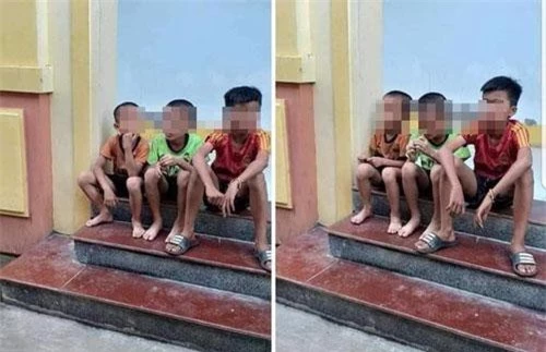 3 em nhỏ đã trốn thoát khỏi kẻ lạ mặt nghi bắt cóc.