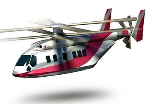 Hình đồ họa phác thảo của trực thăng Ka-65 Minoga. Nguồn: Russian Helicopters.