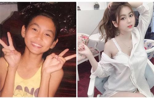 Ảnh thơ ấu của girl xinh bỏ nghề mẫu nội y làm cô giáo vì đam mê: Có 1 kiểu người nhỏ không đẹp, lớn lên mới xinh!